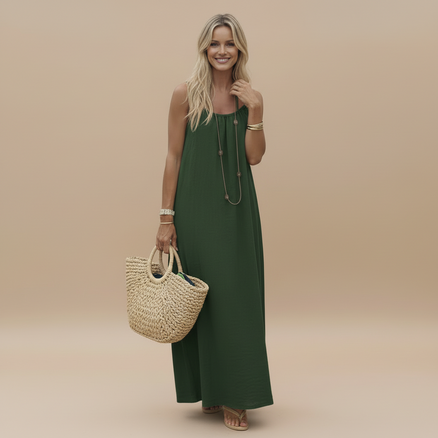 Harlow Ruched Maxi Dress