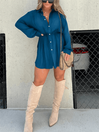 Harper Button Mini Romper