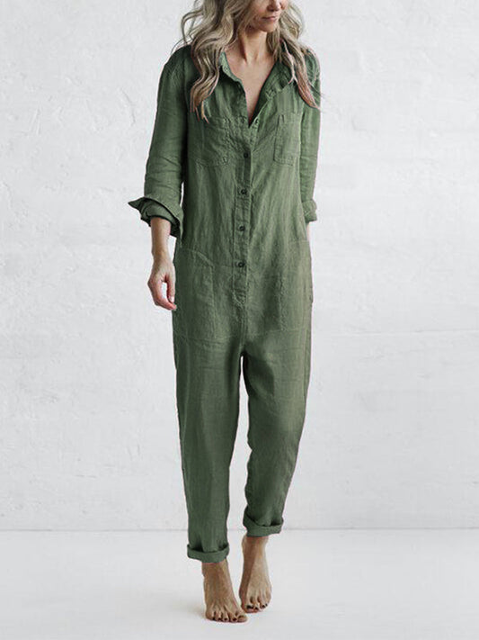 Parker Button Jumpsuit