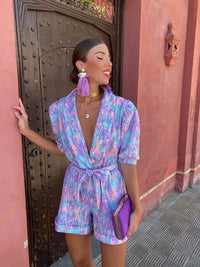 Harper Wrap Mini Romper