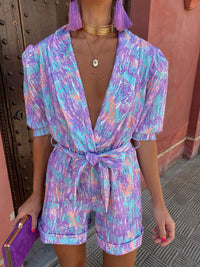 Harper Wrap Mini Romper