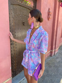 Harper Wrap Mini Romper