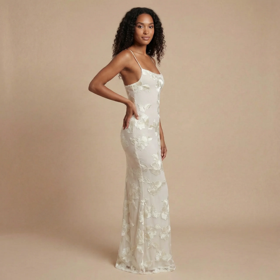 Iris Floral Maxi Dress