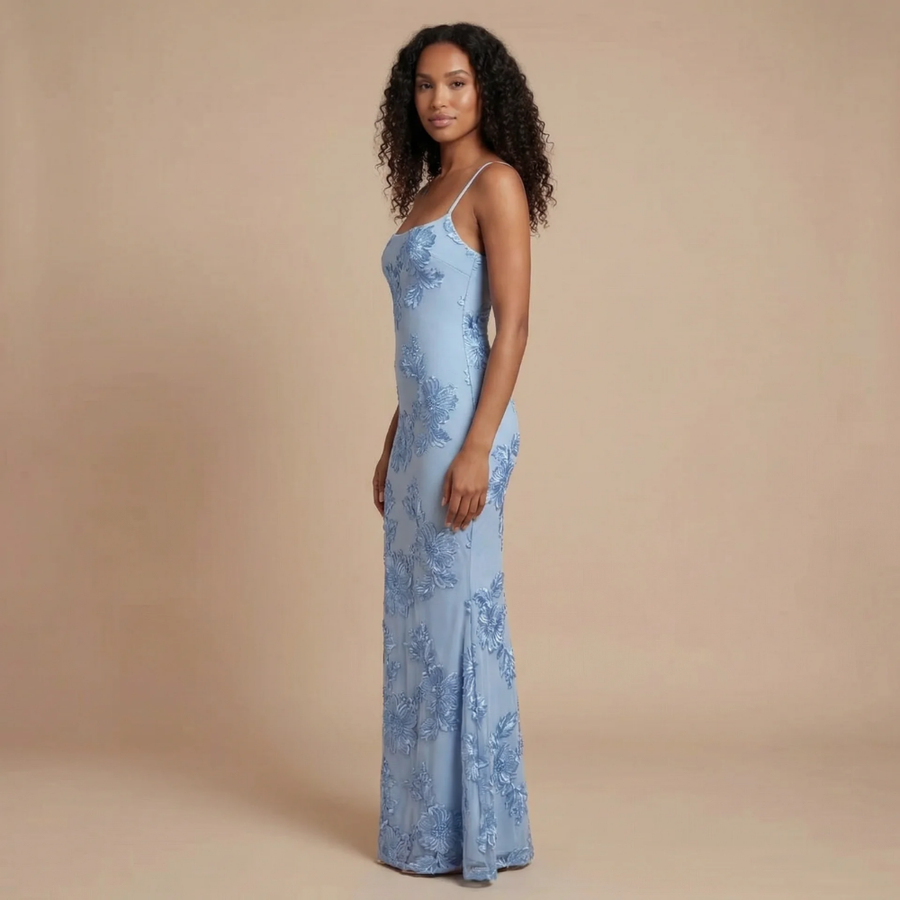 Iris Floral Maxi Dress