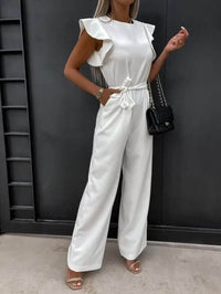 Isabella Ruffle Jumpsuit