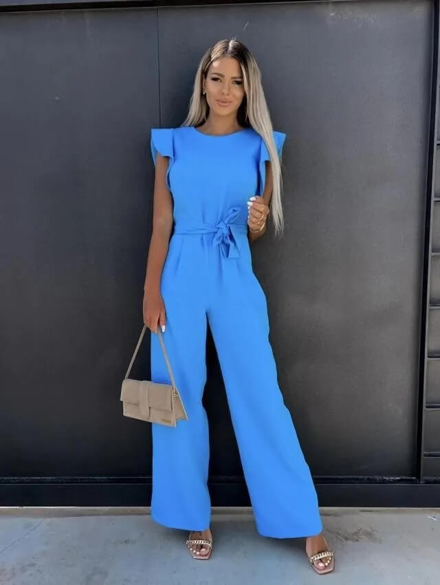 Isabella Ruffle Jumpsuit