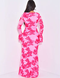 Isabella Sequin Maxi Dress