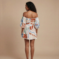 Isabelle Puff Mini Dress