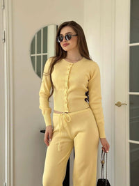 Joanna Ribbed Knit Set