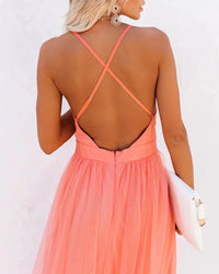Juliana Backless Maxi Dress
