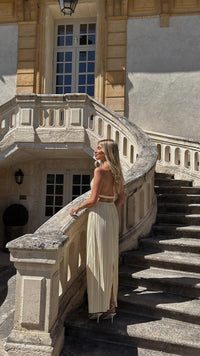 Malia Pleated Maxi Dress