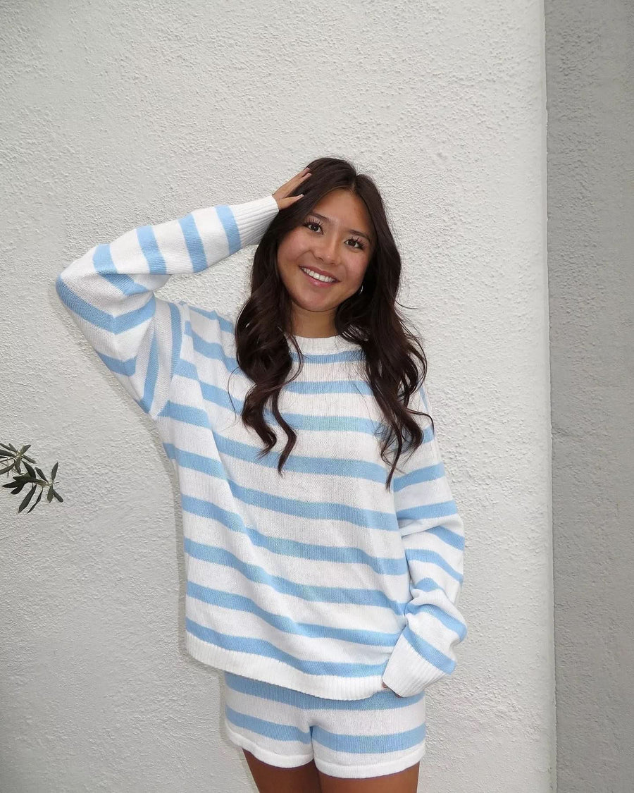 Marina Striped Knit Set