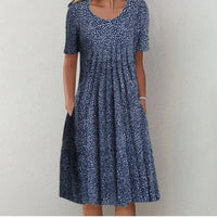 Natasha Pleated Midi Dress