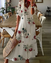 Natasha Printed Maxi Dress