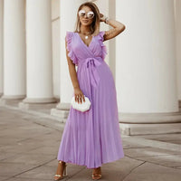 Olivia Ruffle Maxi Dress
