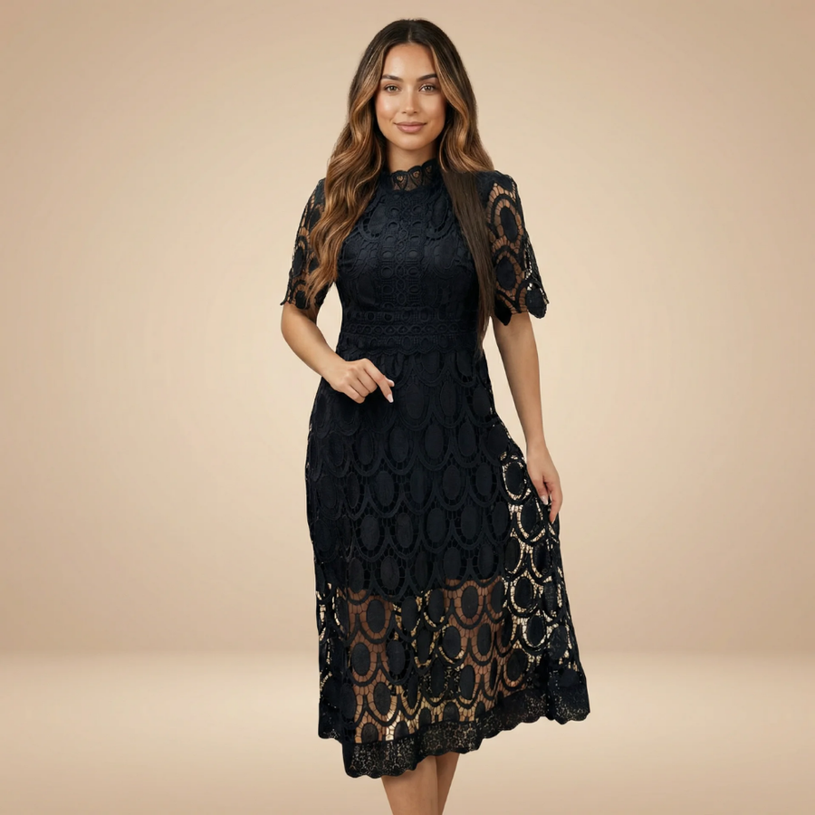 Rosalie Lace Midi Dress