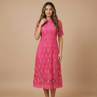 Rosalie Lace Midi Dress