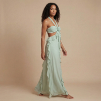 Rosalie Ruffle Maxi Dress