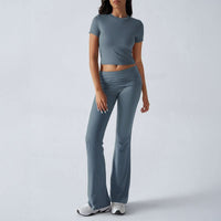 Riley Ruched Flare Set