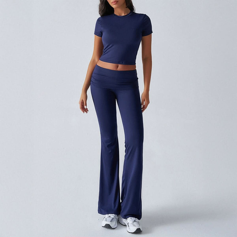 Riley Ruched Flare Set