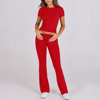 Riley Ruched Flare Set