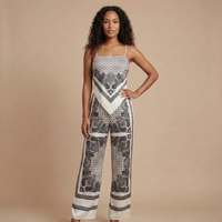Sage Bandana Pants Set