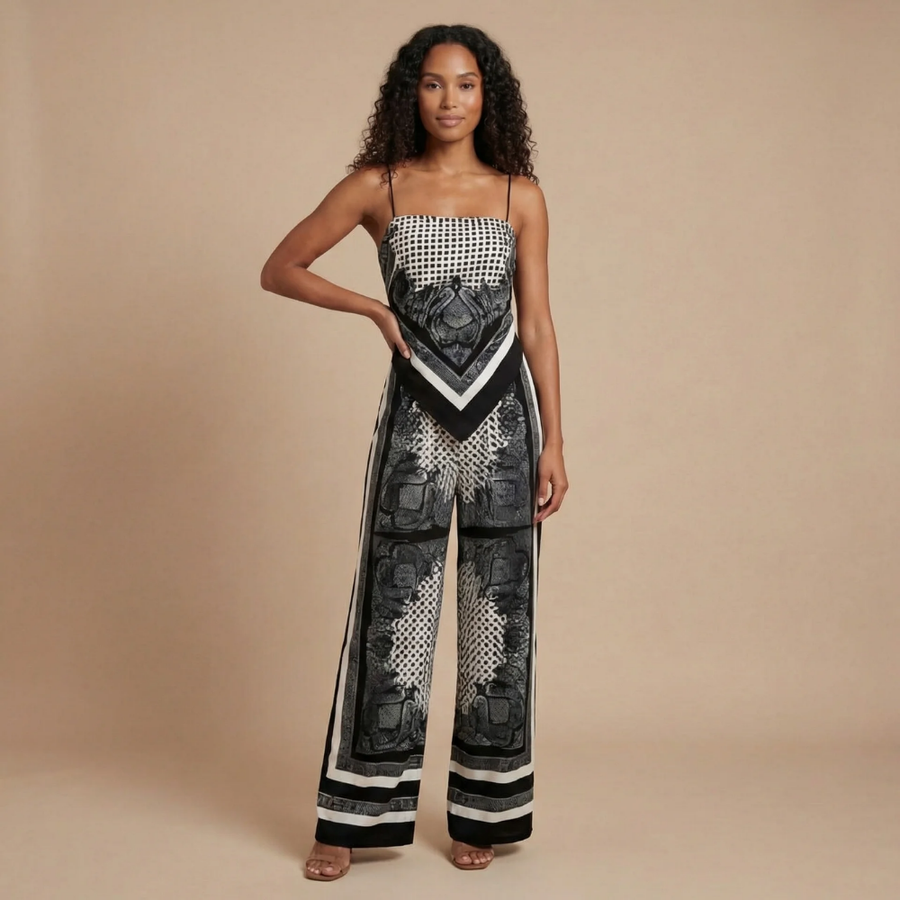 Sage Bandana Pants Set