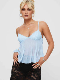Sage Lace Cami Top