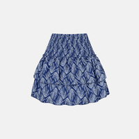 Sage Ruffle Mini Skirt Mini Dress