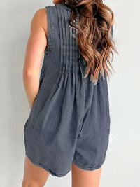 Sawyer Lace Up Mini Romper