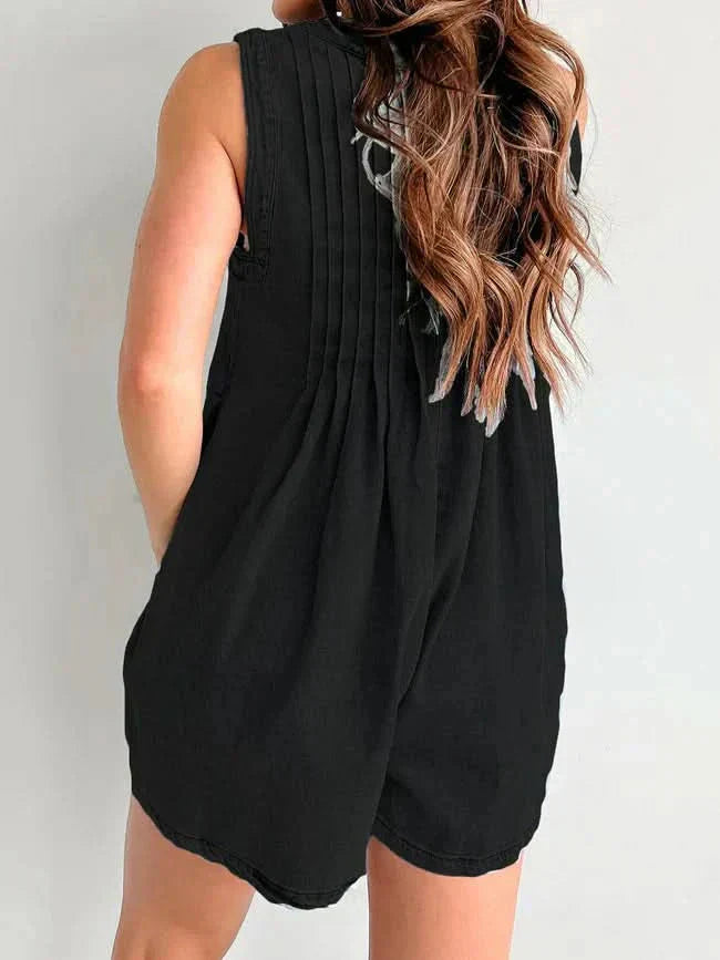 Sawyer Lace Up Mini Romper