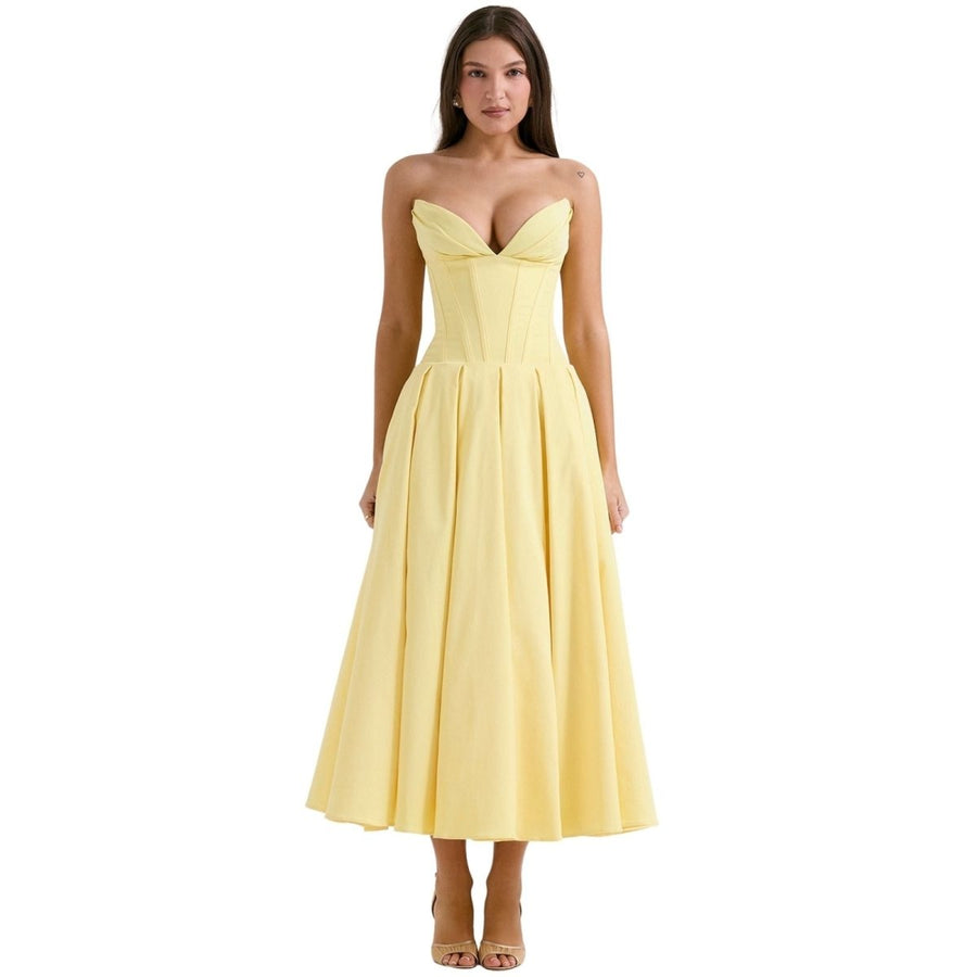 Scarlett Corset Midi Dress