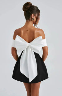 Serena Bow Mini Dress