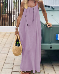 Sienna Backless Maxi Dress