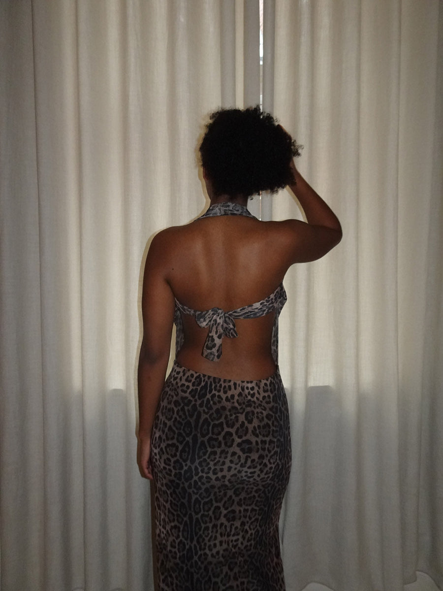 Sienna Backless Maxi Dress