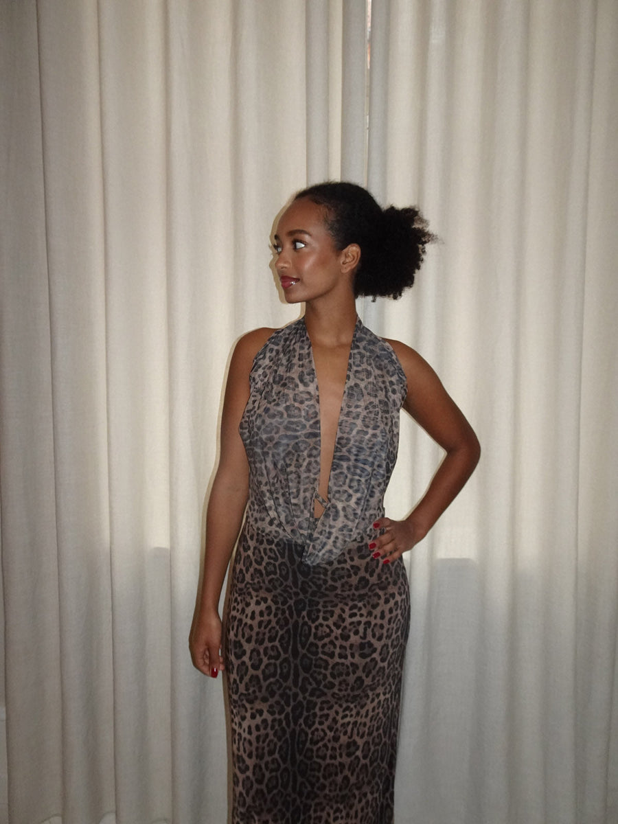 Sienna Backless Maxi Dress