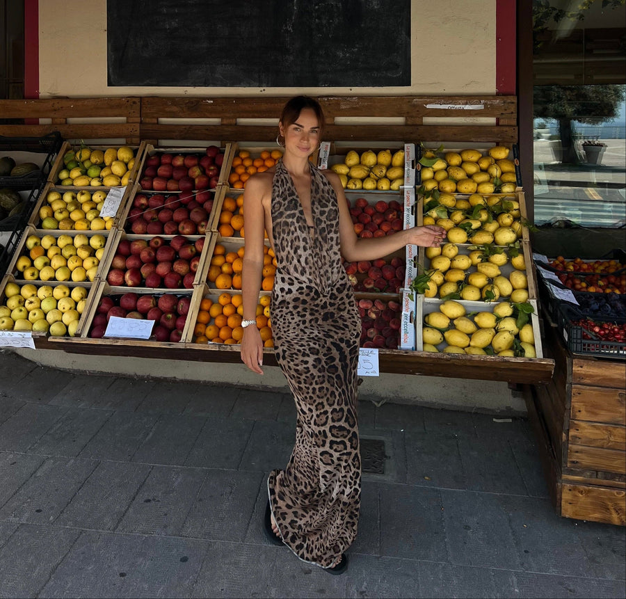 Sienna Backless Maxi Dress