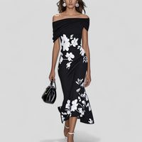 Sienna Draped Midi Dress