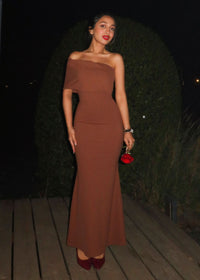 Sienna Fold-Over Maxi Dress