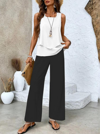 Sienna Layered Pants Set