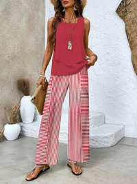 Sienna Layered Pants Set