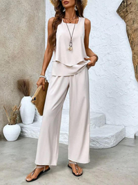 Sienna Layered Pants Set