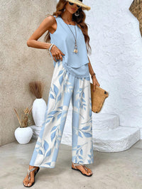 Sienna Layered Pants Set