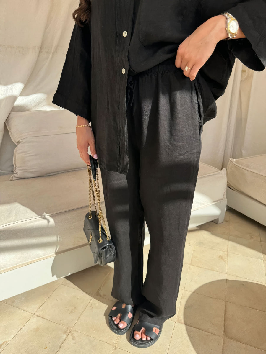Sienna Linen Pants Set