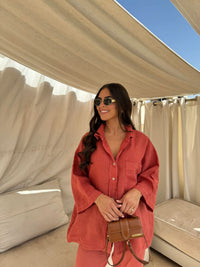 Sienna Linen Pants Set