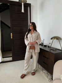 Sienna Linen Pants Set