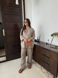 Sienna Linen Pants Set