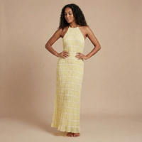 Sienna Pleated Maxi Dress