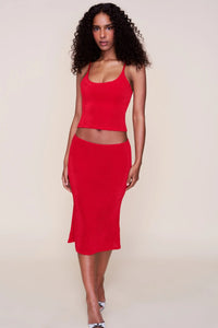 Sienna Ribbed Midi Set Midi Dress