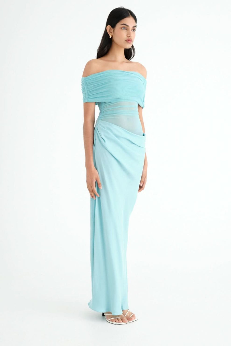 Sienna Ruched Maxi Dress